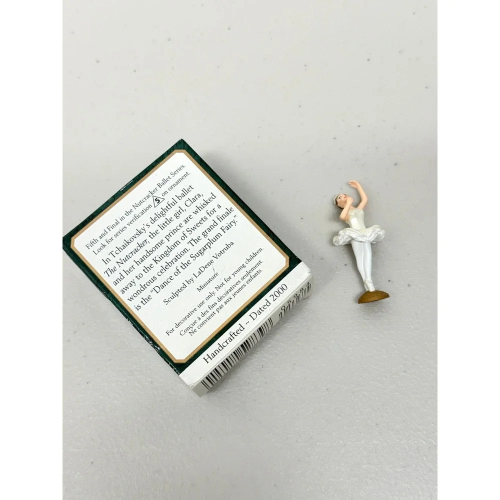 Hallmark Keepsake Sugarplum Fairy Nutcracker Ballet Miniature Ornament 2000